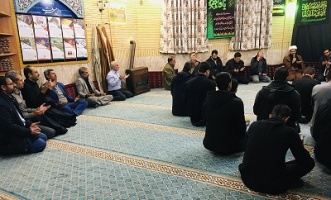 برگزاری مراسم عزاداری دهه فاطمیه در شرکت بهره برداری نفت و گاز شرق
