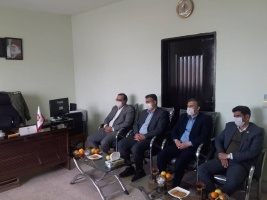 دیدار مدیرعامل و مدیران شرکت نفت و گاز شرق با فرمانده سپاه ناحیه سرخس به مناسبت روز پاسدار