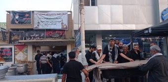 خدمت‌رسانی شرکت بهره برداری نفت و گاز شرق به‌ زائران اربعین حسینی