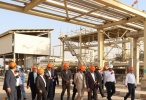 بازدید کارشناسان امور انرژی سازمان برنامه و بودجه کشور از تاسیسات نفتی زاگرس جنوبی + تصویر