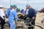 نخستین توپک هوشمند تمام ایرانی در میدان گازی تابناک با موفقیت رانده شد + فیلم
