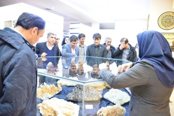 بازدید مهندس محمدی از پارک موزه علوم زمین مشهد