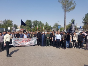 بازدید جمعی از مسئولین شهرستان سرخس از منطقه عملیاتی خانگیران