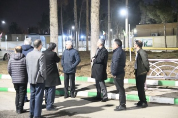 بازدید مدیر محترم منابع انسانی شرکت نفت مناطق مرکزی ایران از مجتمع های مسکونی شهید باهنر و شهید تندگویان نفت سرخس